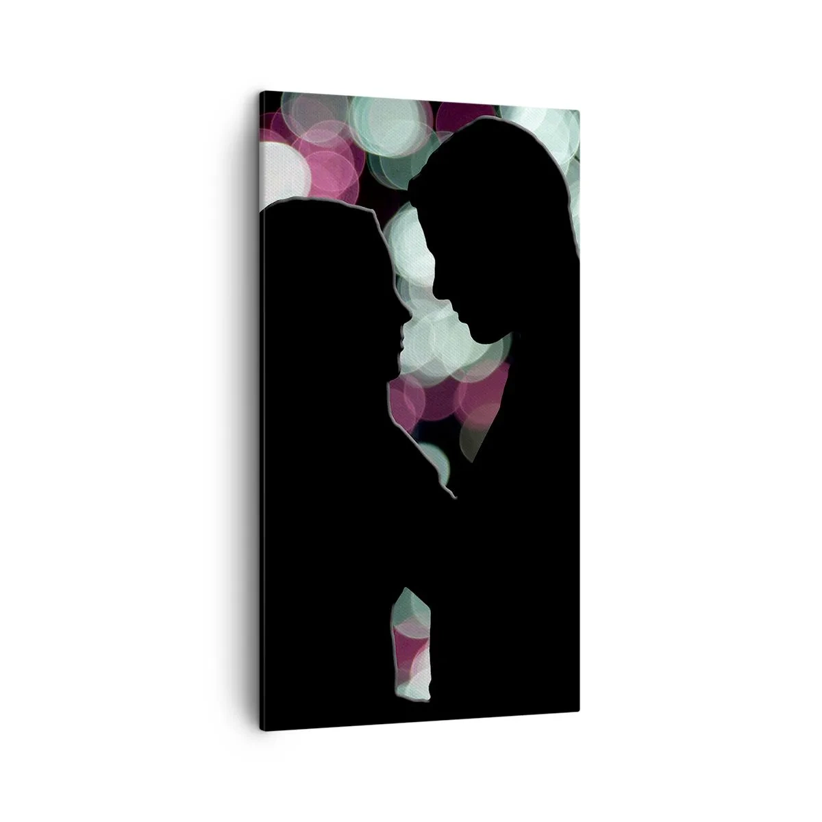 Lærredstryk - Billede på lærred - Ja! - 45x80 cm