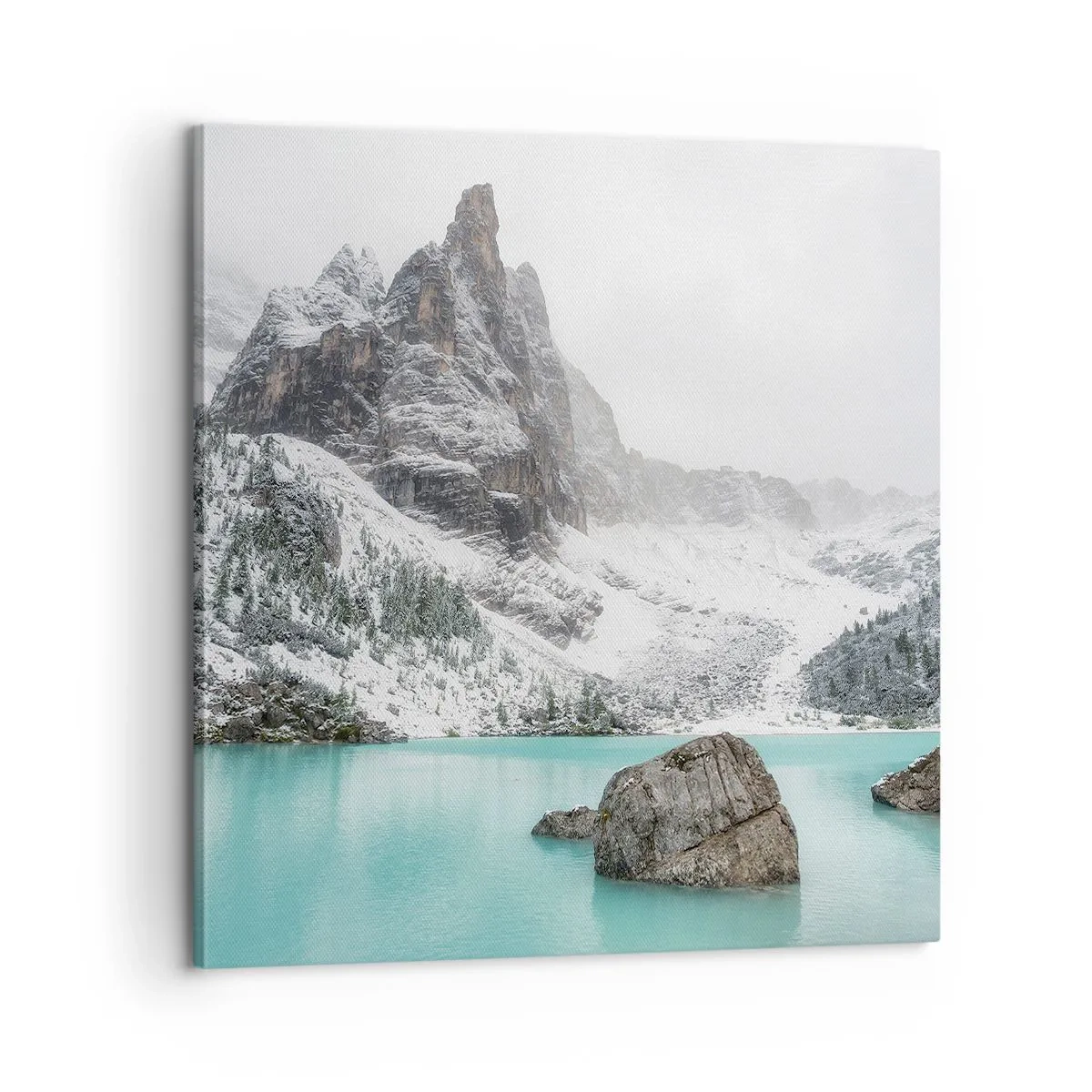 Lærredstryk - Billede på lærred - På vagt - 60x60 cm