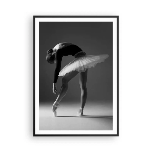 Plakat i sort ramme - Bella balerina - 70x100 cm