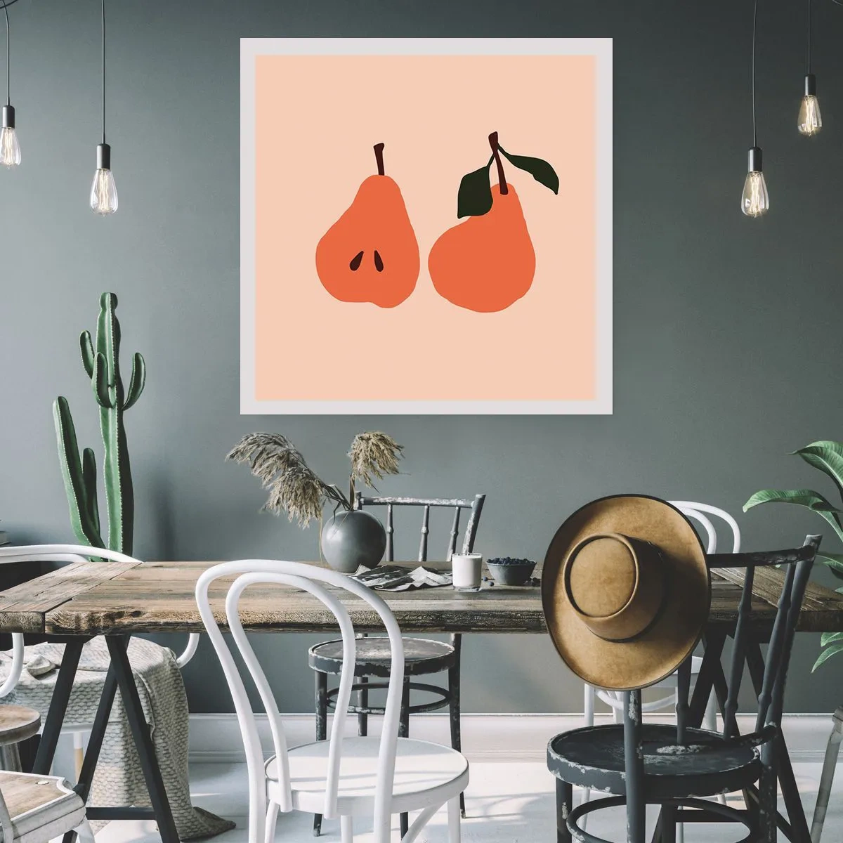 Plakat - Sødmen selv - 50x50 cm