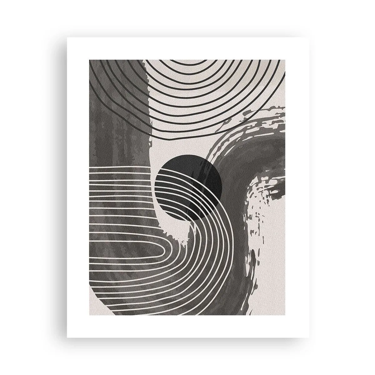 Plakat - Oval vinder - 40x50 cm