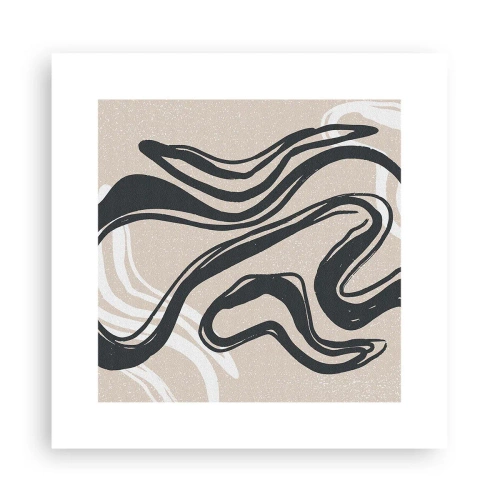 Plakat - Multipliceret udtryk - 30x30 cm