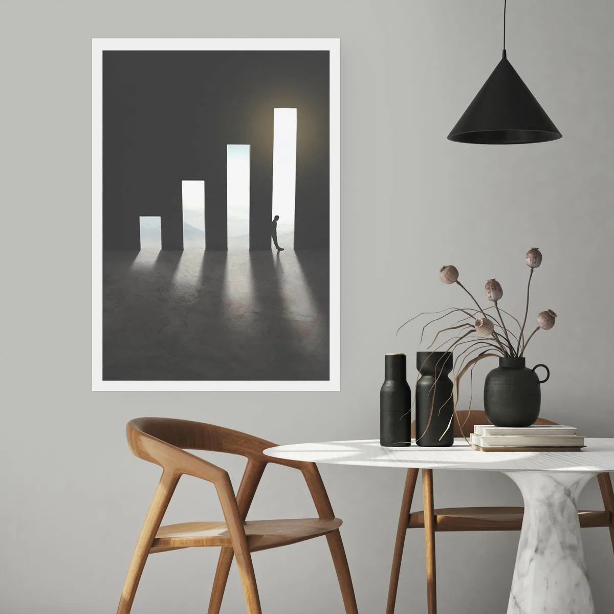 Plakat - Succes - et indtryk - 50x70 cm