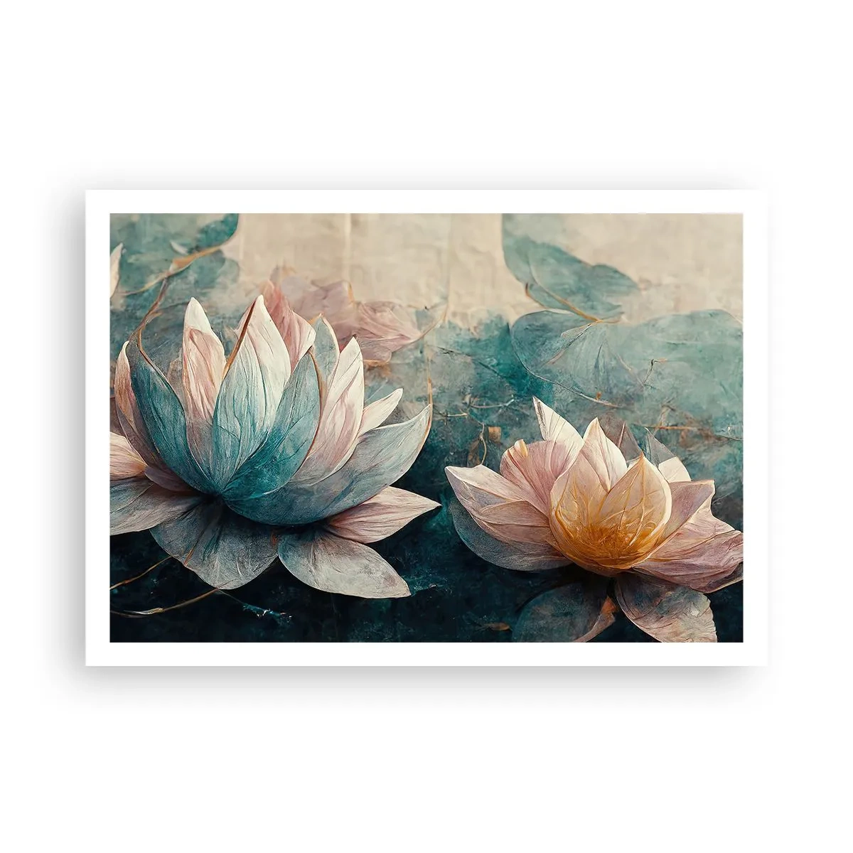 Plakat - Søens stjerner - 100x70 cm