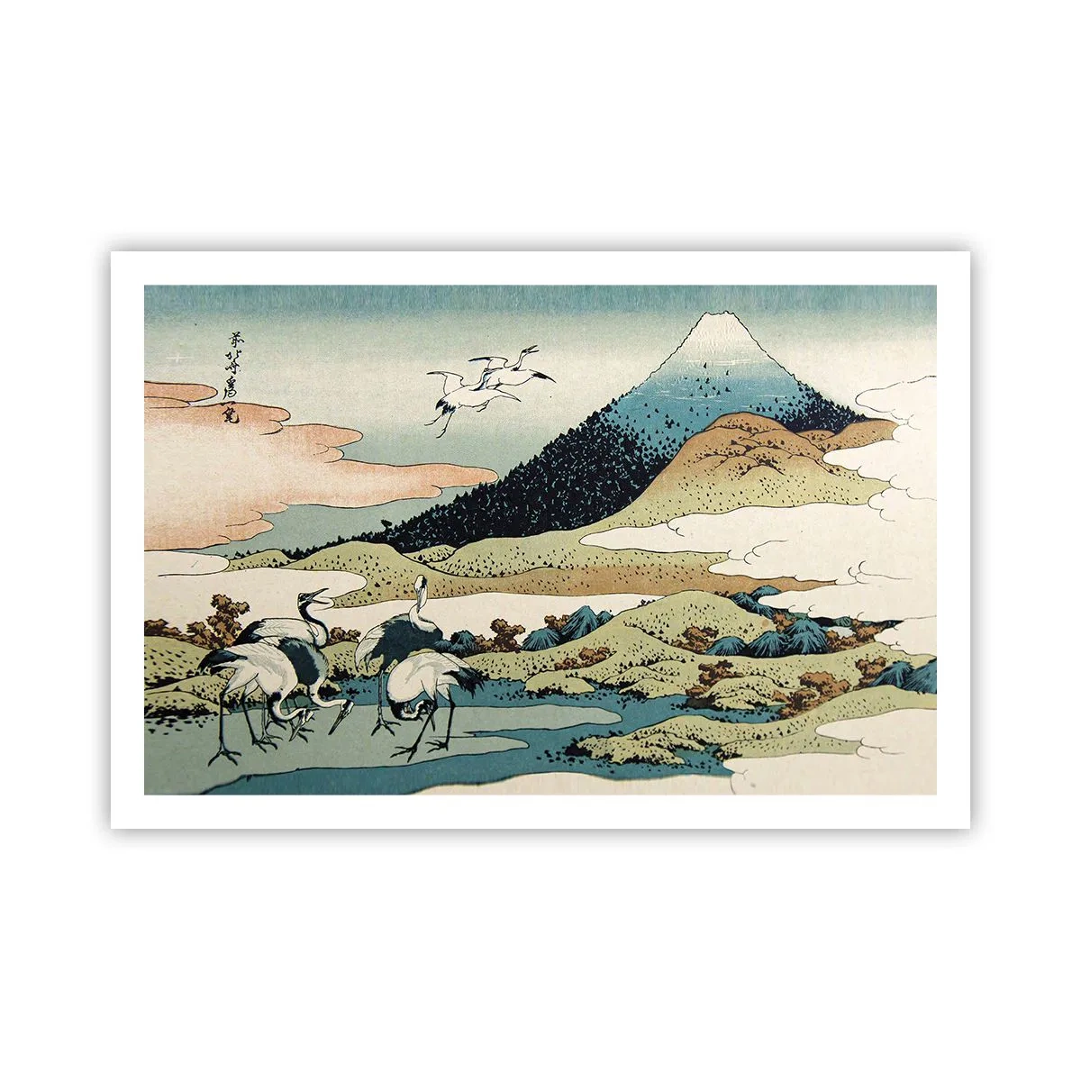 Plakat - I japansk ånd - 91x61 cm