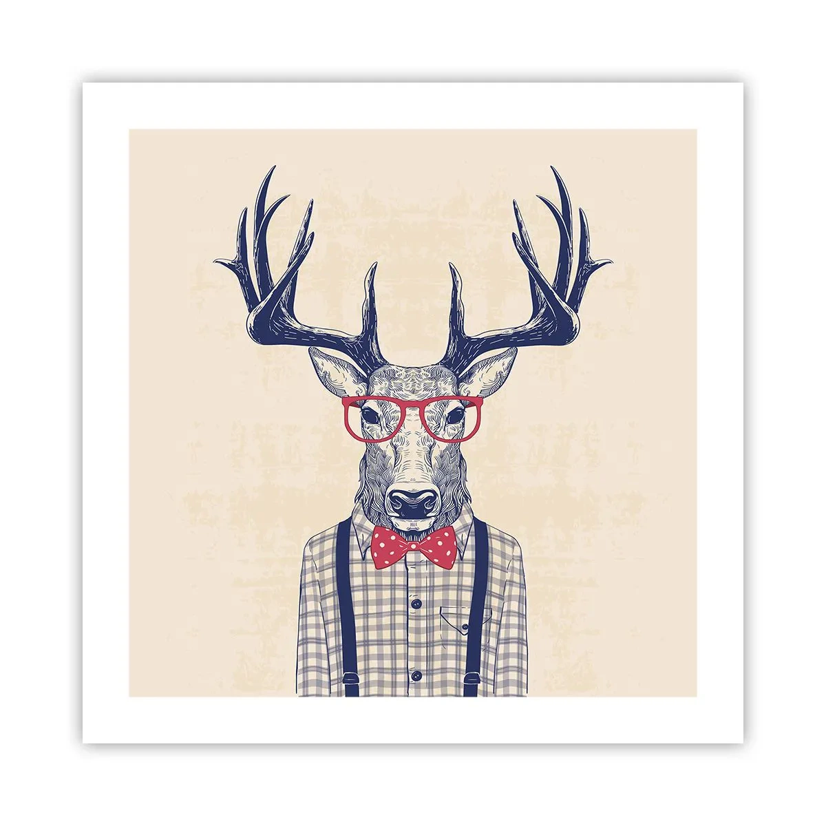 Plakat - Et underholdende ekstravaganza - 50x50 cm