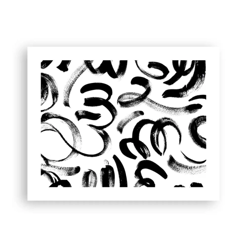 Plakat - I sort og hvidt - 50x40 cm