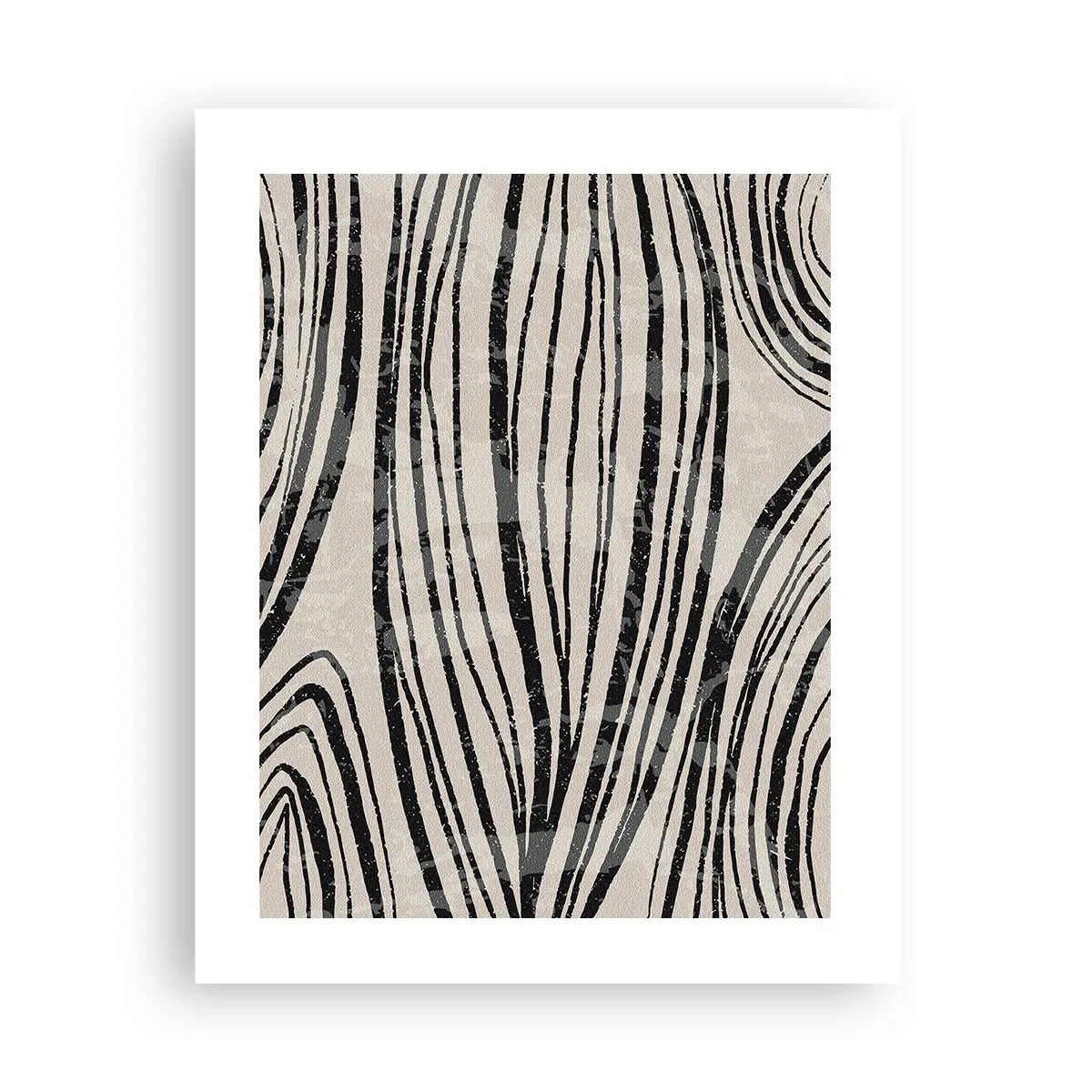 Plakat - Et spild af linjer - 40x50 cm