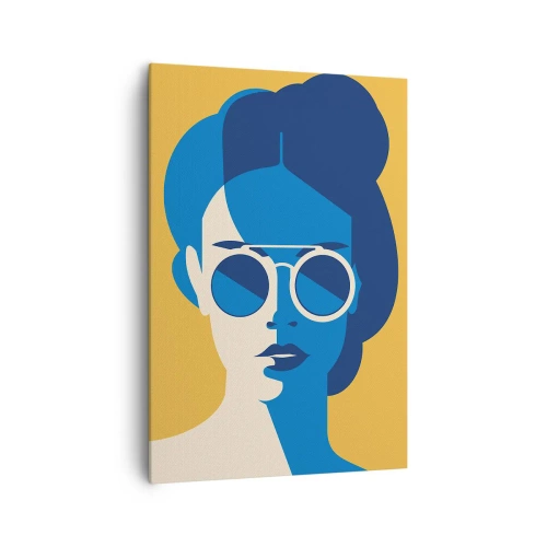 Lærredstryk - Billede på lærred - Ferie-look - 70x100 cm