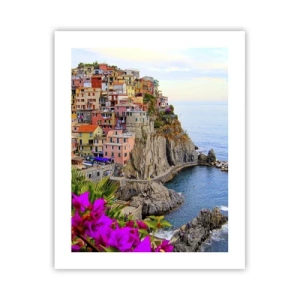 Plakat - En grinende by - 40x50 cm