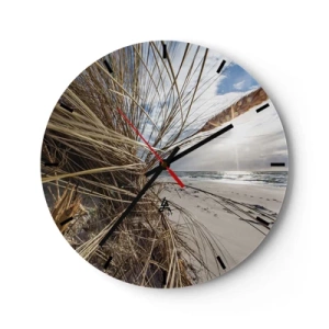 Vægur, Uret - Et møde mellem elementerne - 40x40 cm