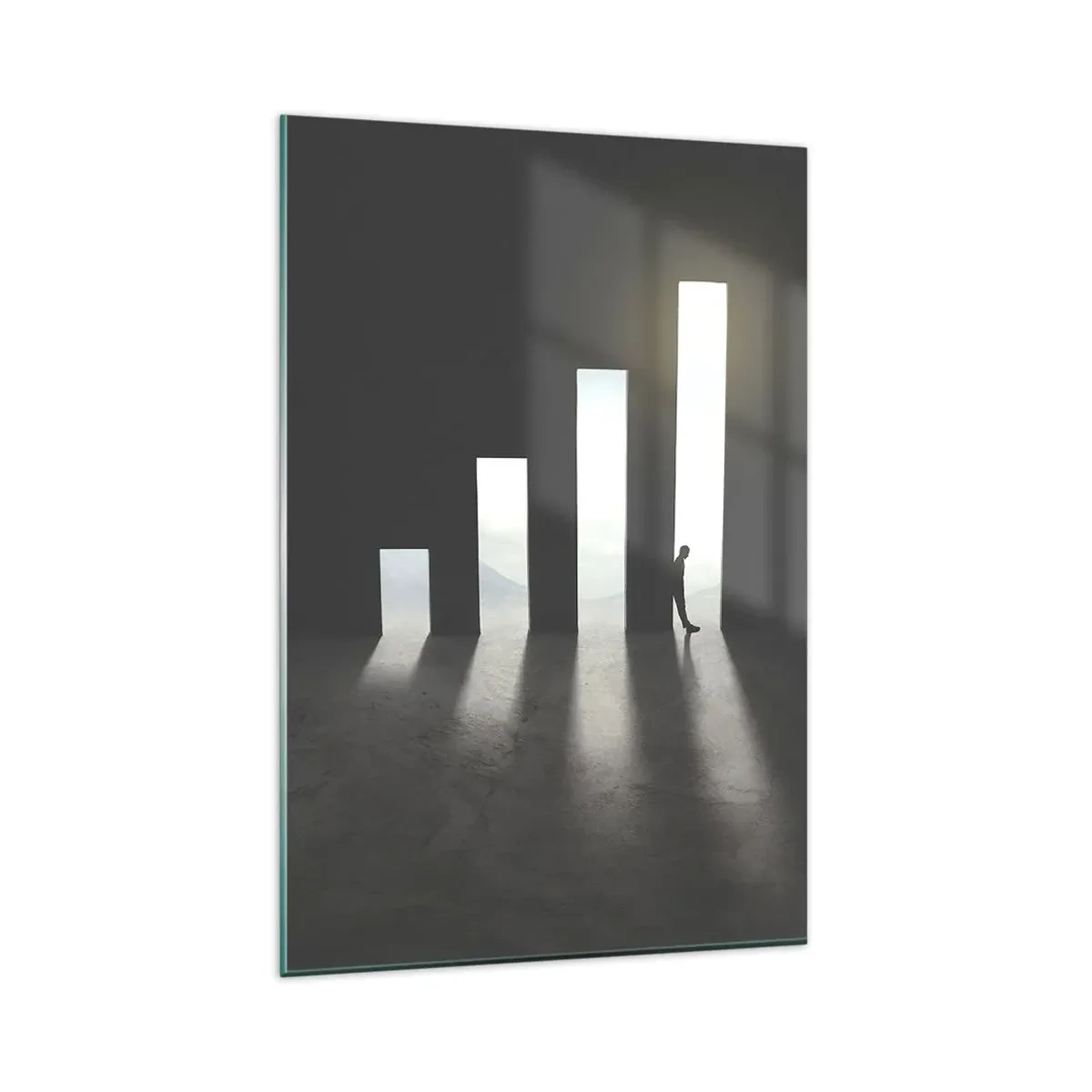 Billede på glas - Succes - et indtryk - 80x120 cm
