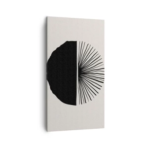 Lærredstryk - Billede på lærred - En vifte af muligheder - 45x80 cm