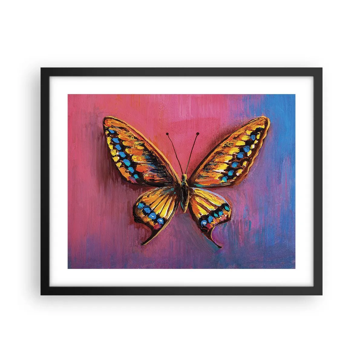 Plakat i sort ramme - Naturens juvel - 50x40 cm