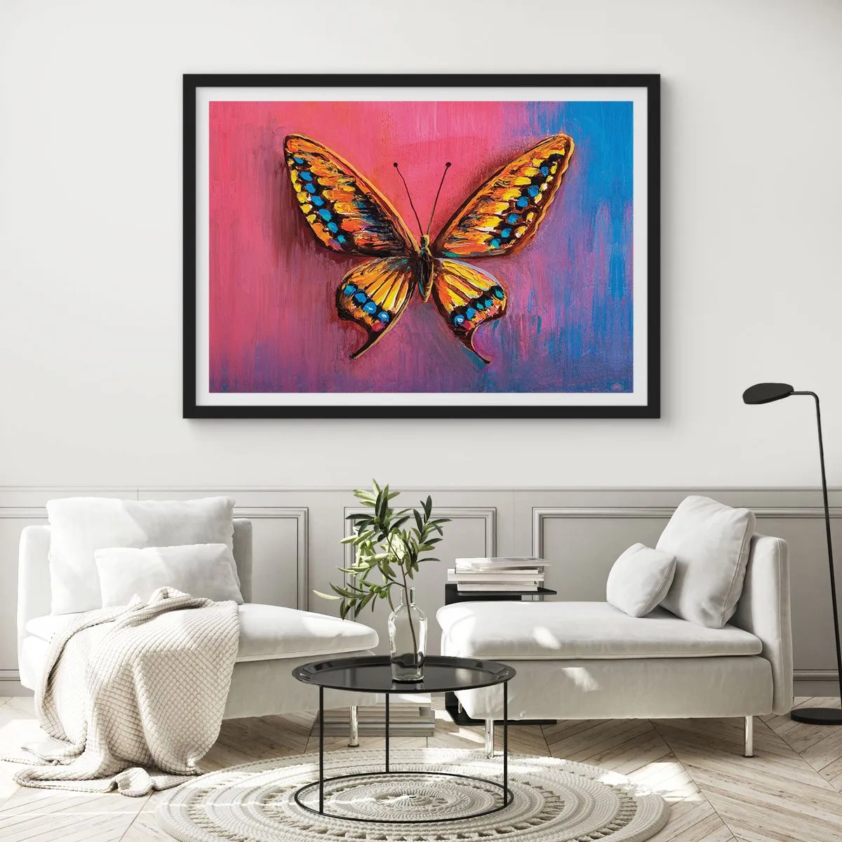 Plakat i sort ramme - Naturens juvel - 91x61 cm