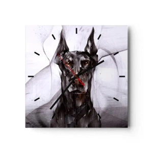 Vægur, Uret - Nobelt født - 40x40 cm