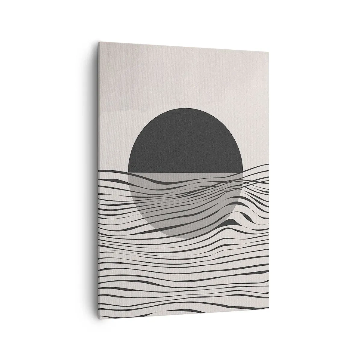 Lærredstryk - Billede på lærred - Halvkomposition - 70x100 cm