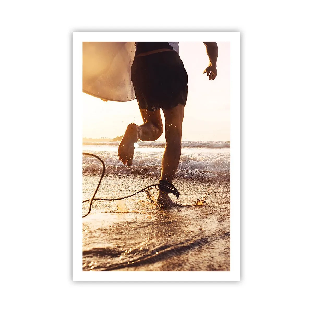 Plakat - For at møde bølgen - 61x91 cm