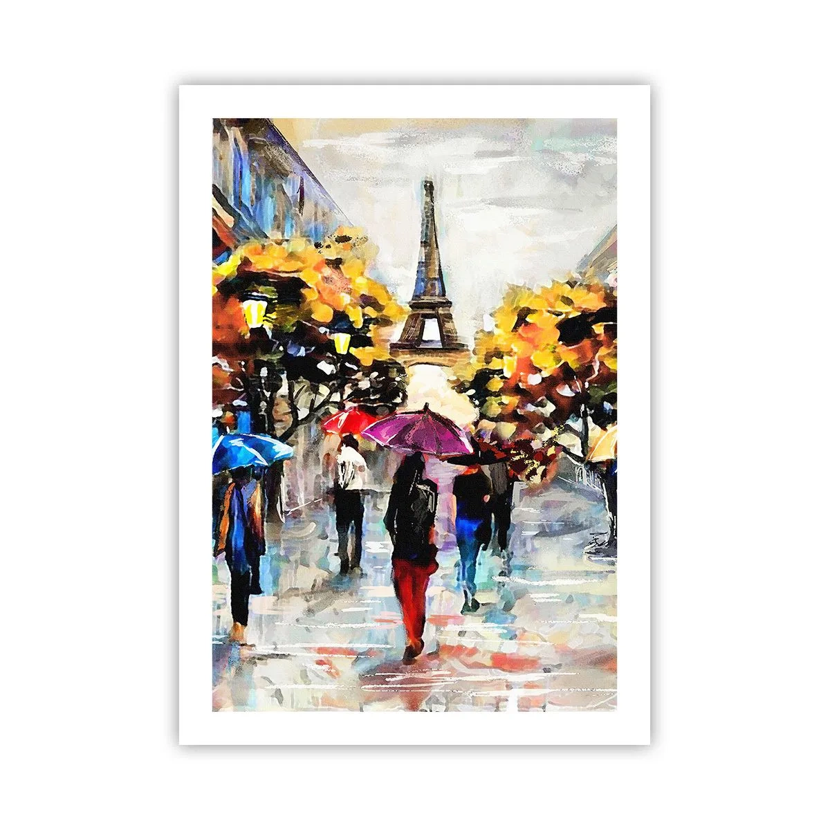 Plakat - Særligt smuk om efteråret - 50x70 cm