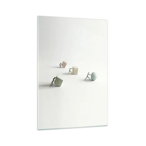 Billede på glas - Selve livet - 70x100 cm