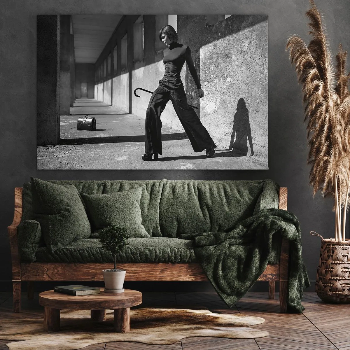 Lærredstryk - Billede på lærred - Byens elegance - 100x70 cm