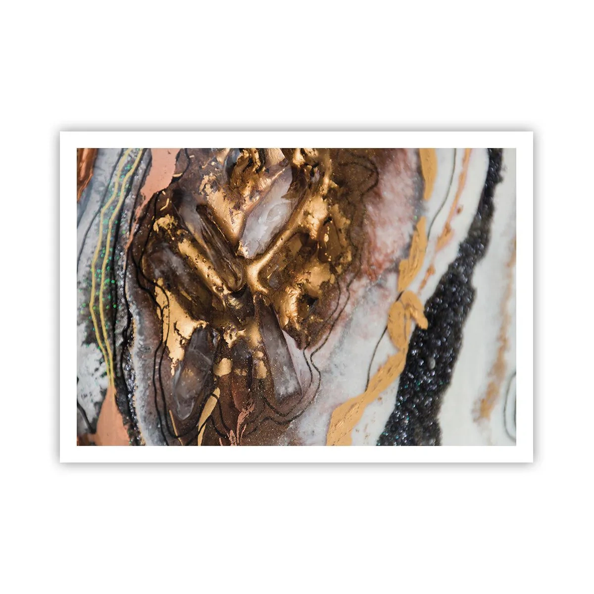 Plakat - Jord element - 100x70 cm
