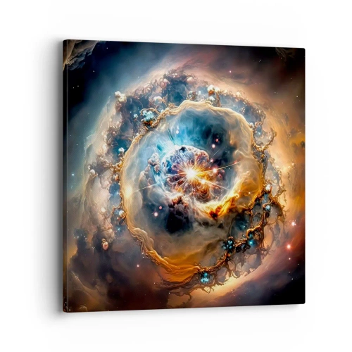 Lærredstryk - Billede på lærred - Begyndelse - 40x40 cm