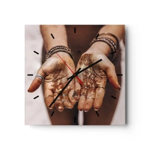 Vægur, Uret - En gave til dig - 30x30 cm