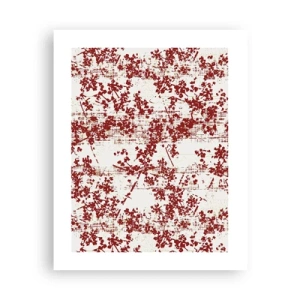 Plakat - Som en gammel percale - 40x50 cm