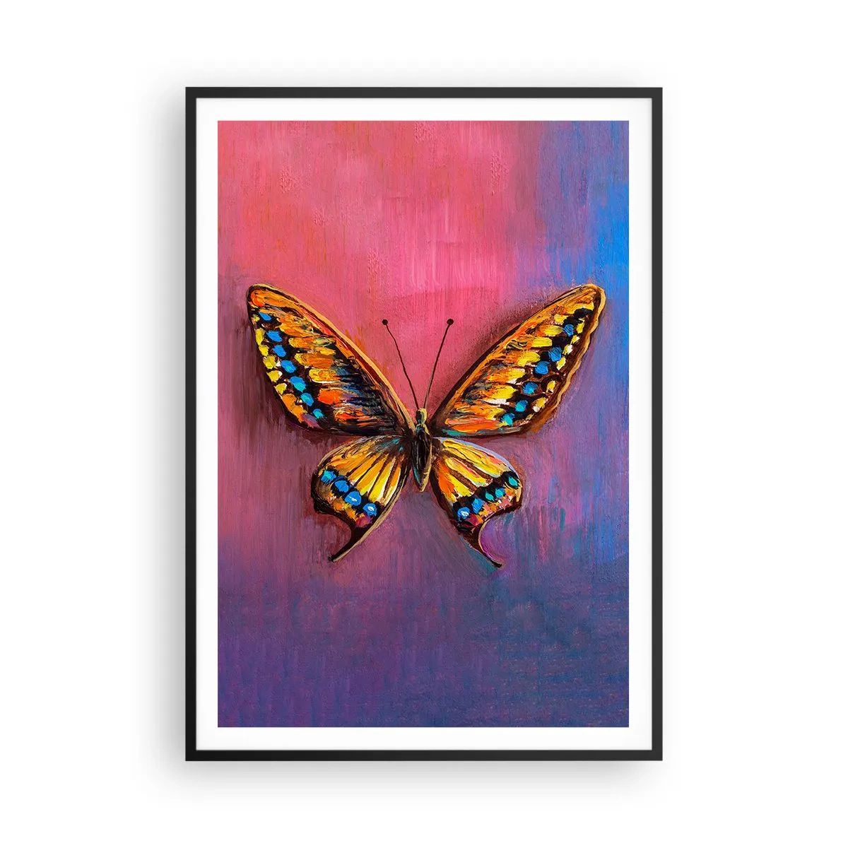 Plakat i sort ramme - Naturens juvel - 70x100 cm