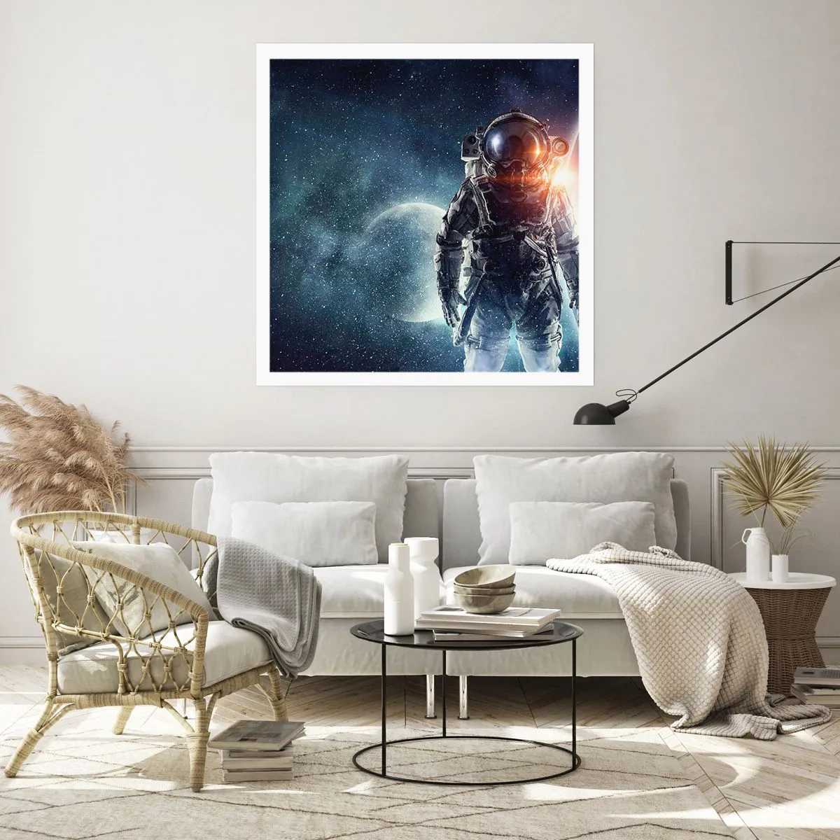 Plakat - Et kosmisk eventyr - 40x40 cm