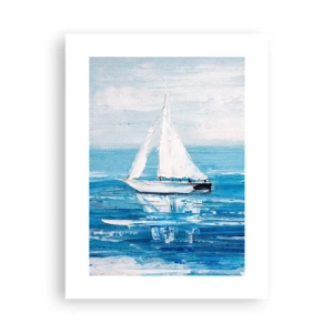 Plakat - Med en ven ved din side - 30x40 cm