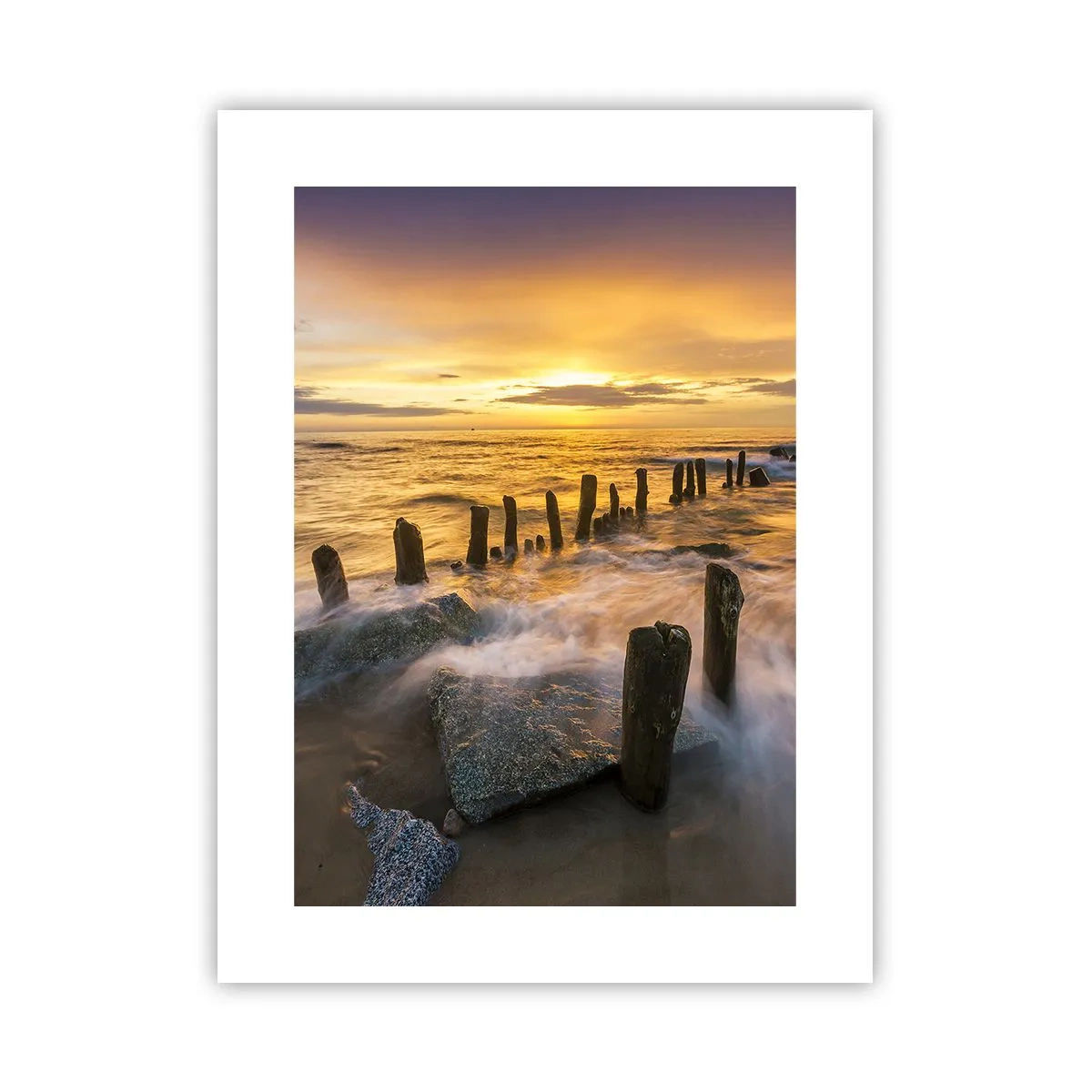 Plakat - Østersøens rå skønhed - 30x40 cm