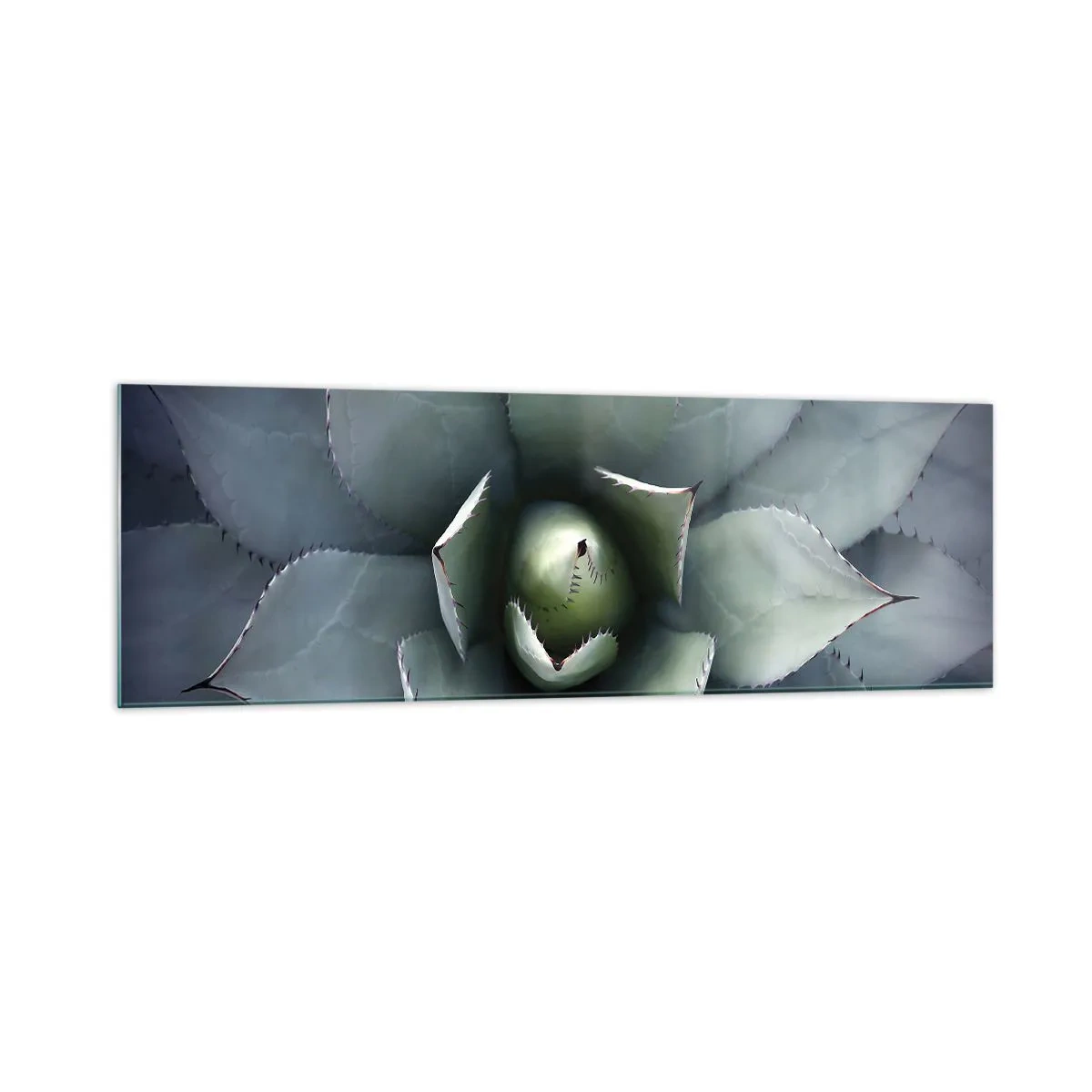 Billede på glas - Lokkemad og advarsler - 160x50 cm