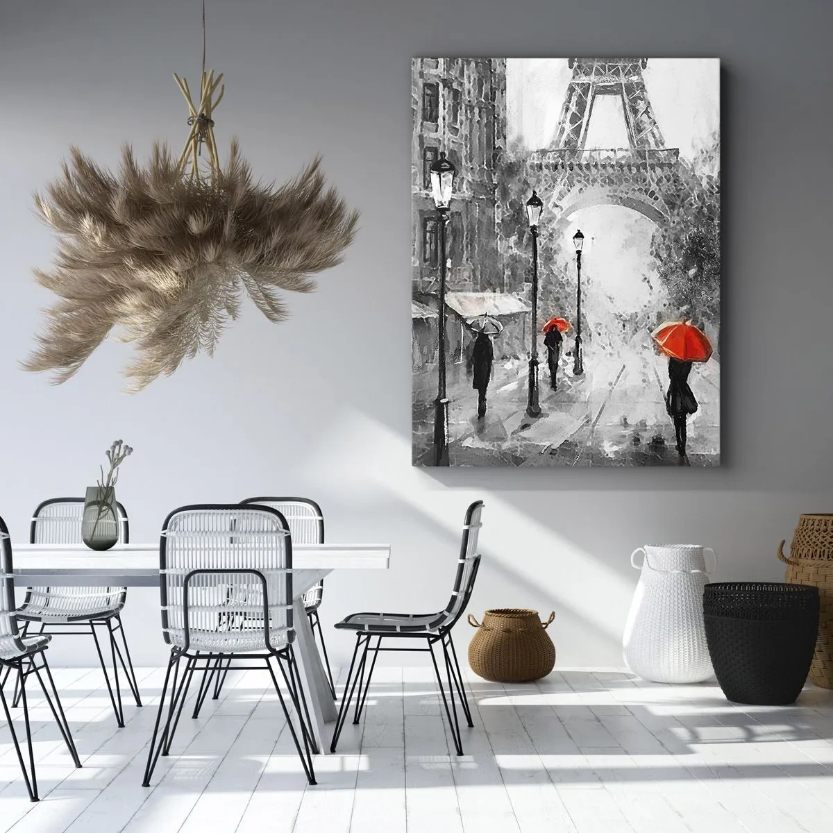 Lærredstryk - Billede på lærred - Alle veje fører til den - 50x70 cm