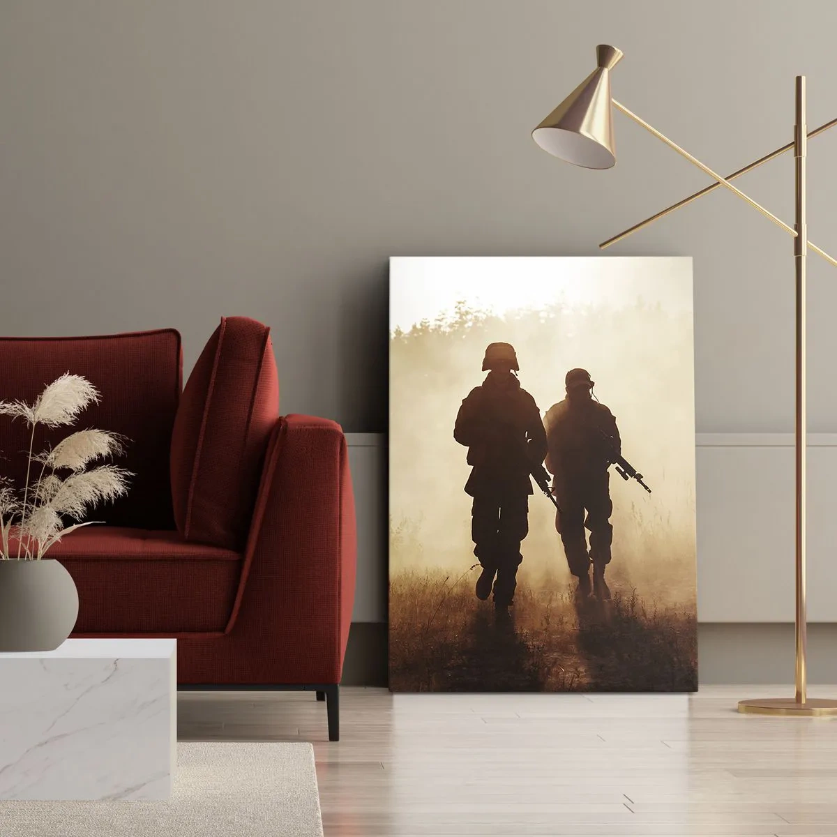Lærredstryk - Billede på lærred - Call of Duty - 50x70 cm