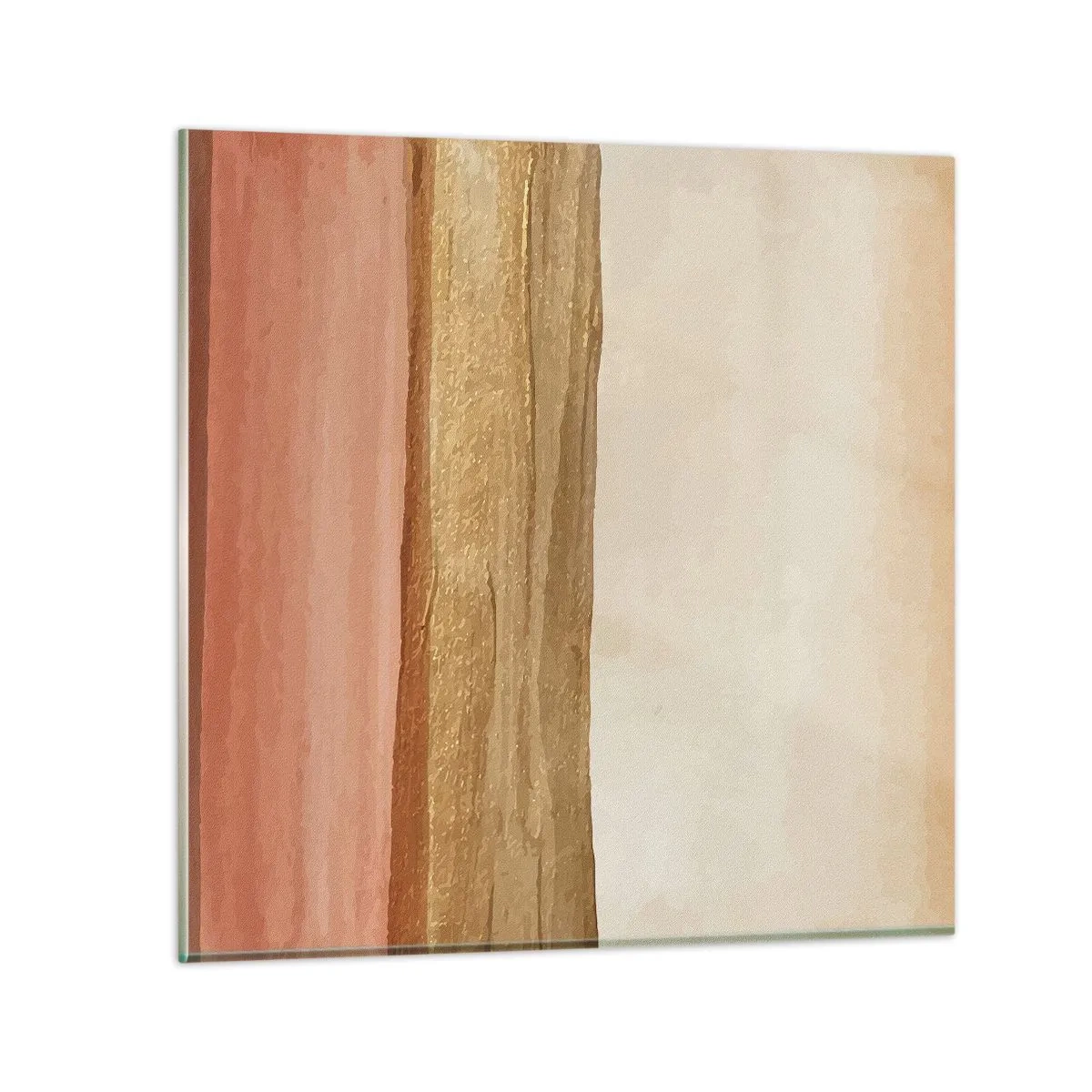 Billede på glas - Lodret sammensætning - 40x40 cm