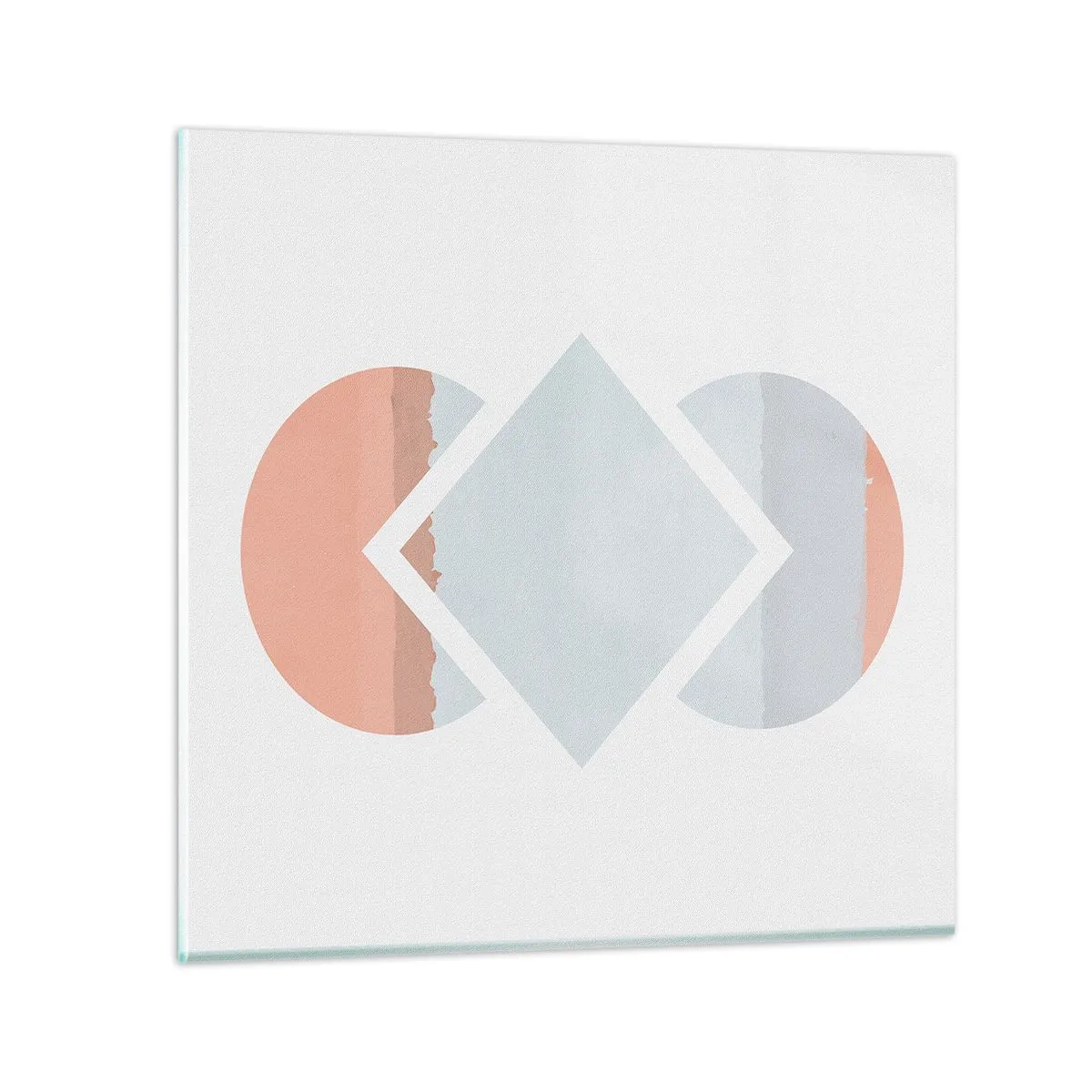Billede på glas - Situationen er klar - 40x40 cm