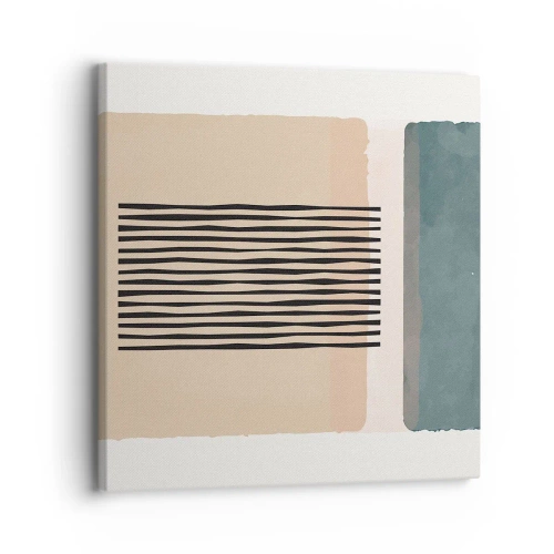 Lærredstryk - Billede på lærred - Alt er i god stand - 30x30 cm