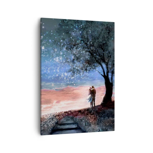 Lærredstryk - Billede på lærred - En stjernepræstation - 50x70 cm
