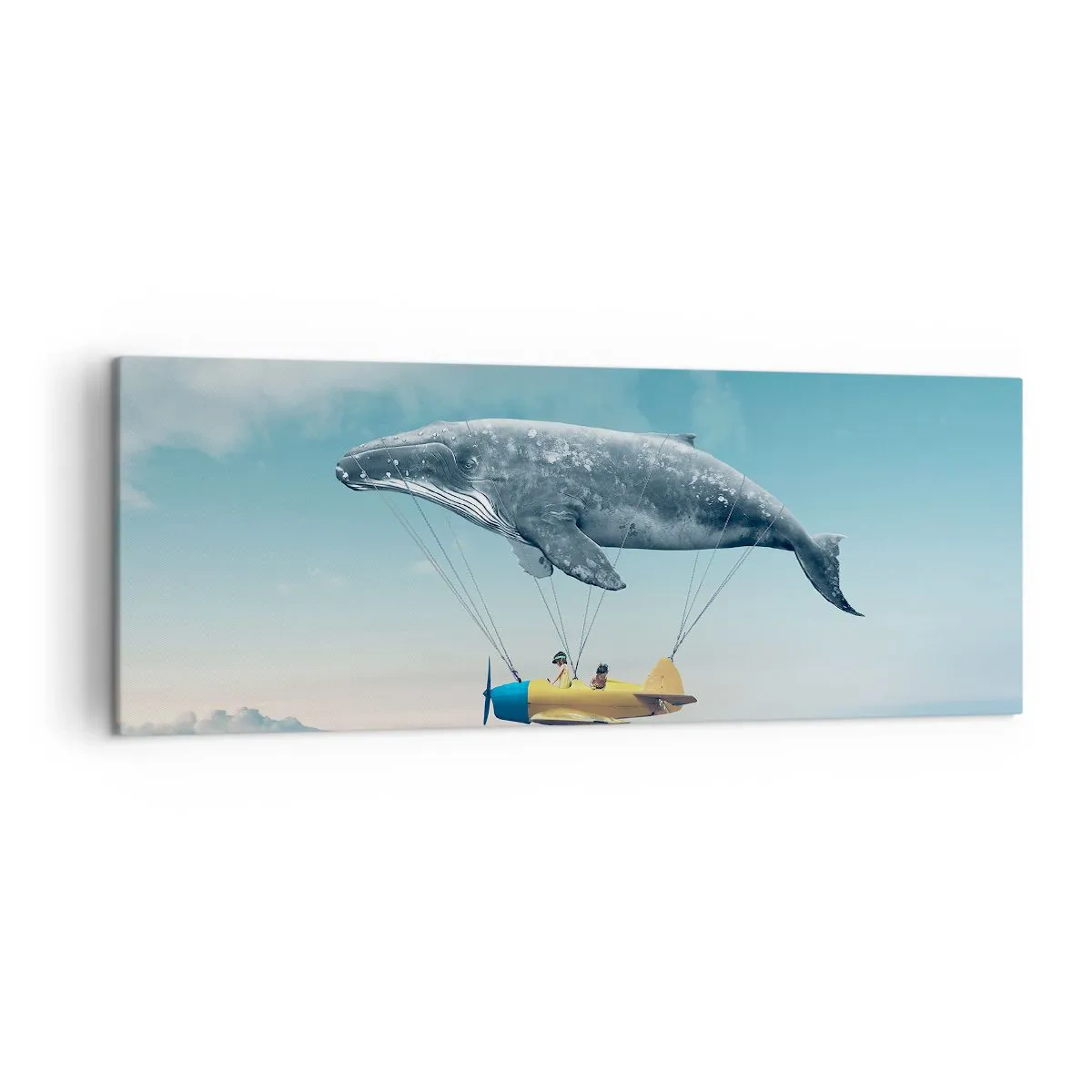 Lærredstryk - Billede på lærred - Hvorfor ikke? - 140x50 cm
