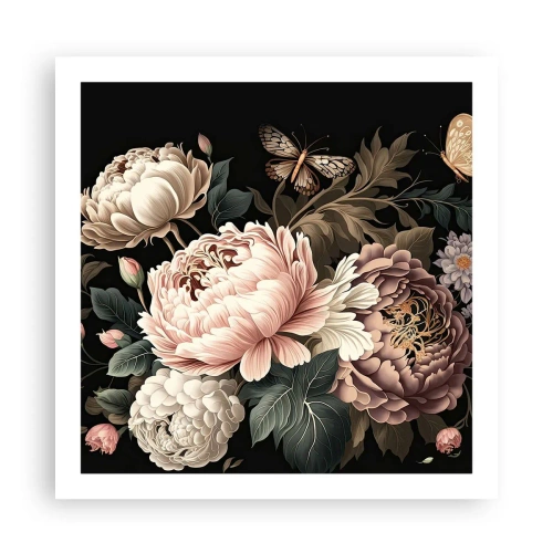 Plakat - I barok stil - 60x60 cm