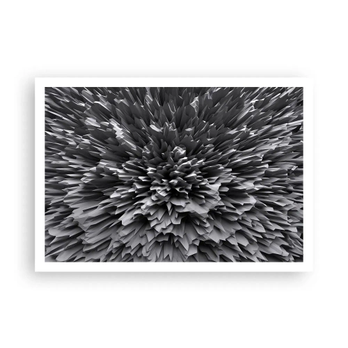 Plakat - Det kan ikke blive skarpere end dette - 100x70 cm