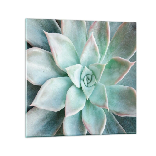 Billede på glas - Hjertet af ørkenen - 30x30 cm