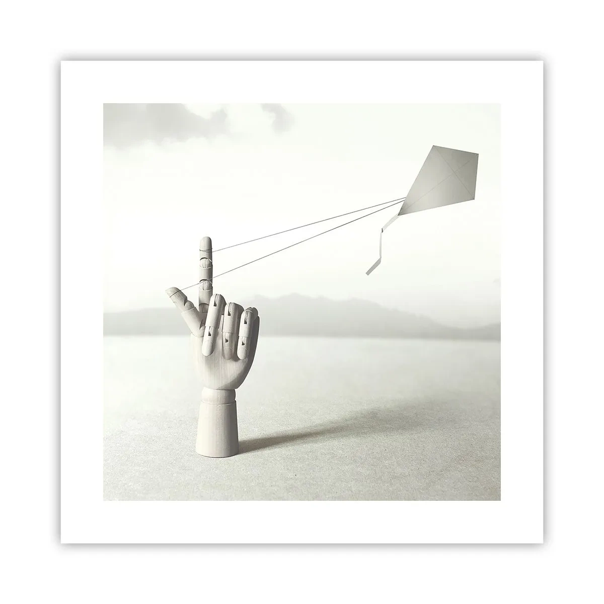 Plakat - Styrkeprøve - 40x40 cm