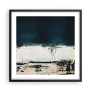 Plakat i sort ramme - Vandret sammensætning - 50x50 cm