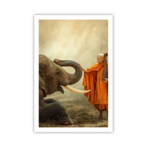 Plakat - Møde på ferien - 61x91 cm