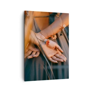 Lærredstryk - Billede på lærred - Forbundet med naturen - 50x70 cm