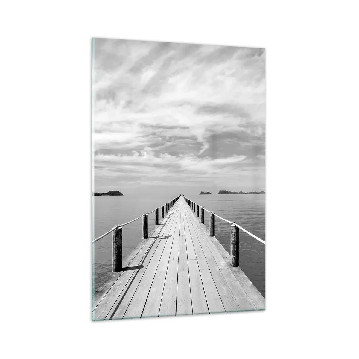 Billede på glas - Eller måske en rejse... - 80x120 cm