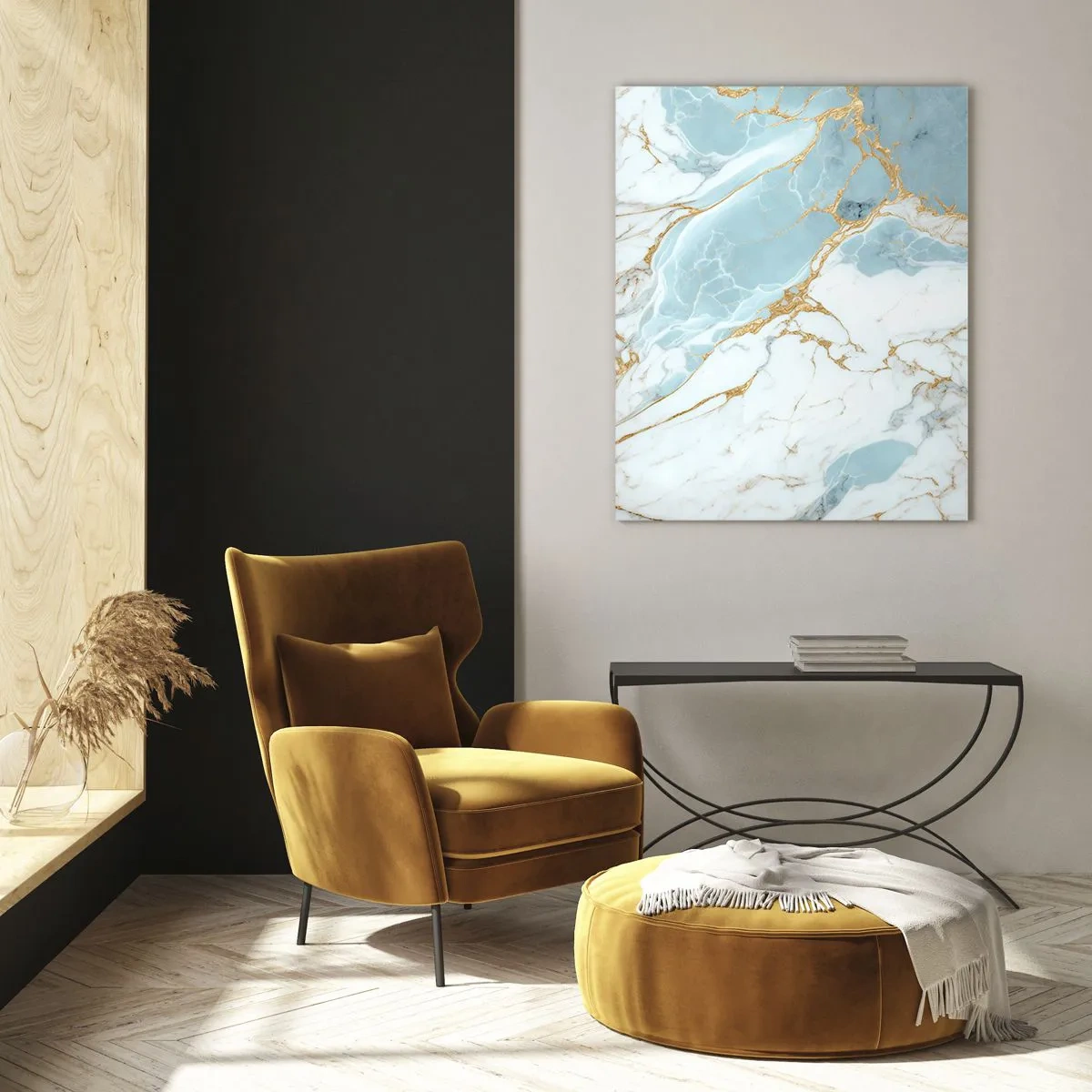 Billede på glas - Rigdom af sten - 80x120 cm